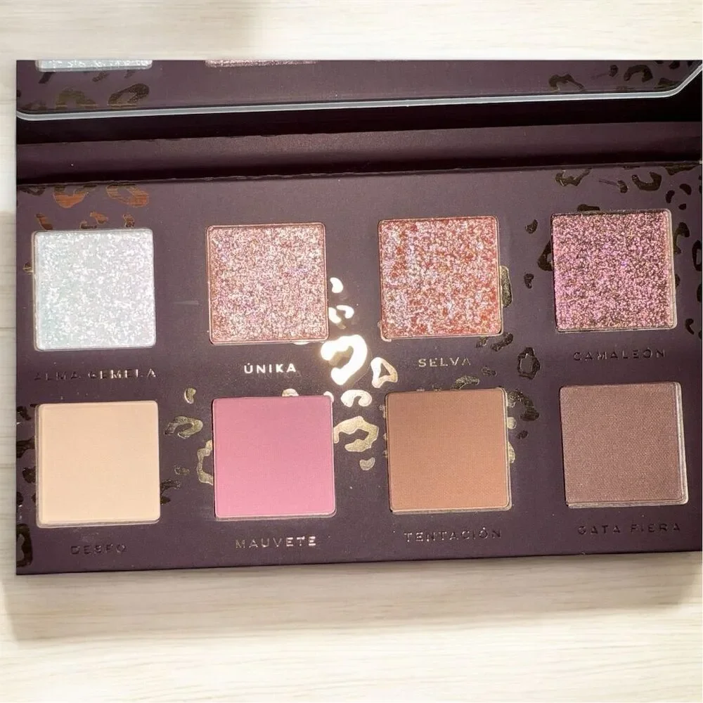 Alamar Cosmetics DesNudeAs Exotica Pressed Pigment Palette Nude Pink 8 Shades